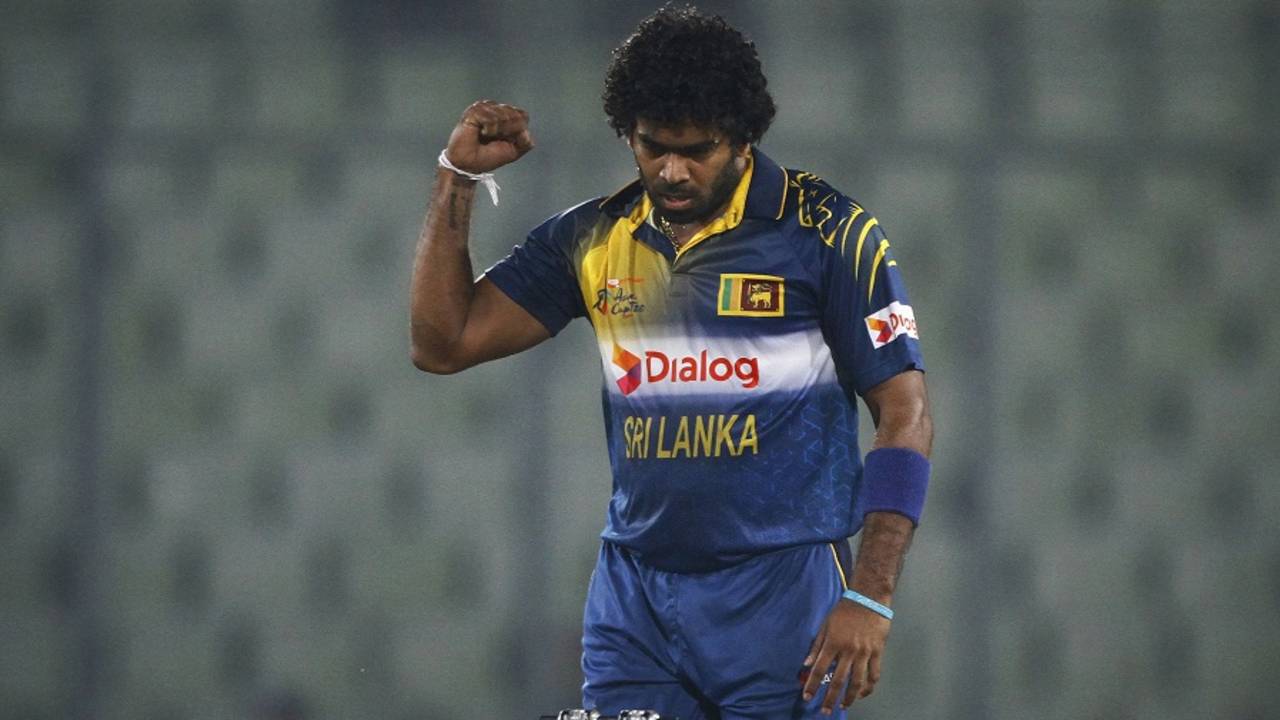 Lasith Malinga ended with figures of 4 for 26, Sri Lanka v UAE, Asia Cup 2016, Mirpur, February 25, 2016