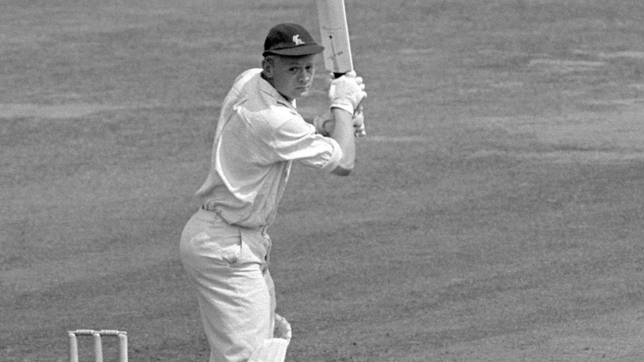 David Green bats for Lancashire against Middlesex at Lord's, July 22, 1959