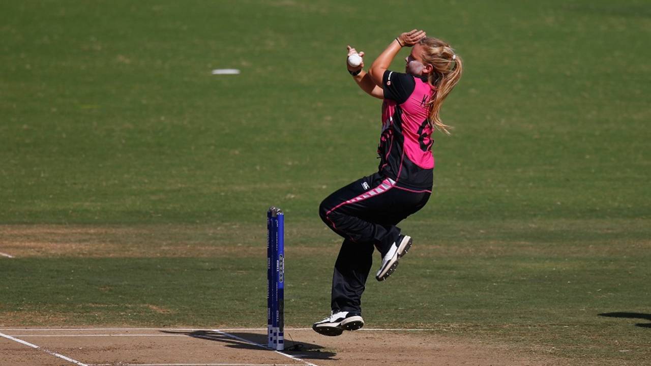 Leigh Kasperek will miss six ICC Women's Championship qualifier games&nbsp;&nbsp;&bull;&nbsp;&nbsp;IDI/Getty Images