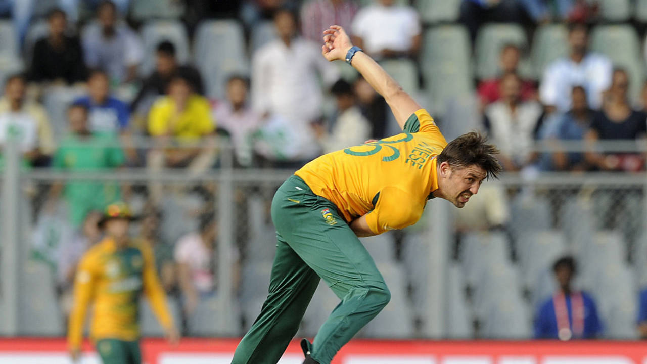 David Wiese, 36, represented South Africa in 26 limited-overs international matches&nbsp;&nbsp;&bull;&nbsp;&nbsp;Getty Images
