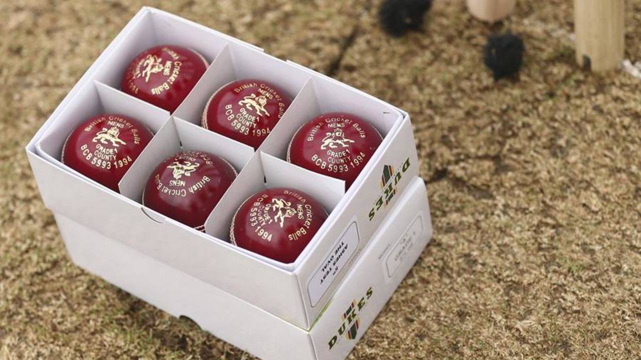A box of Dukes balls, August 20, 2015