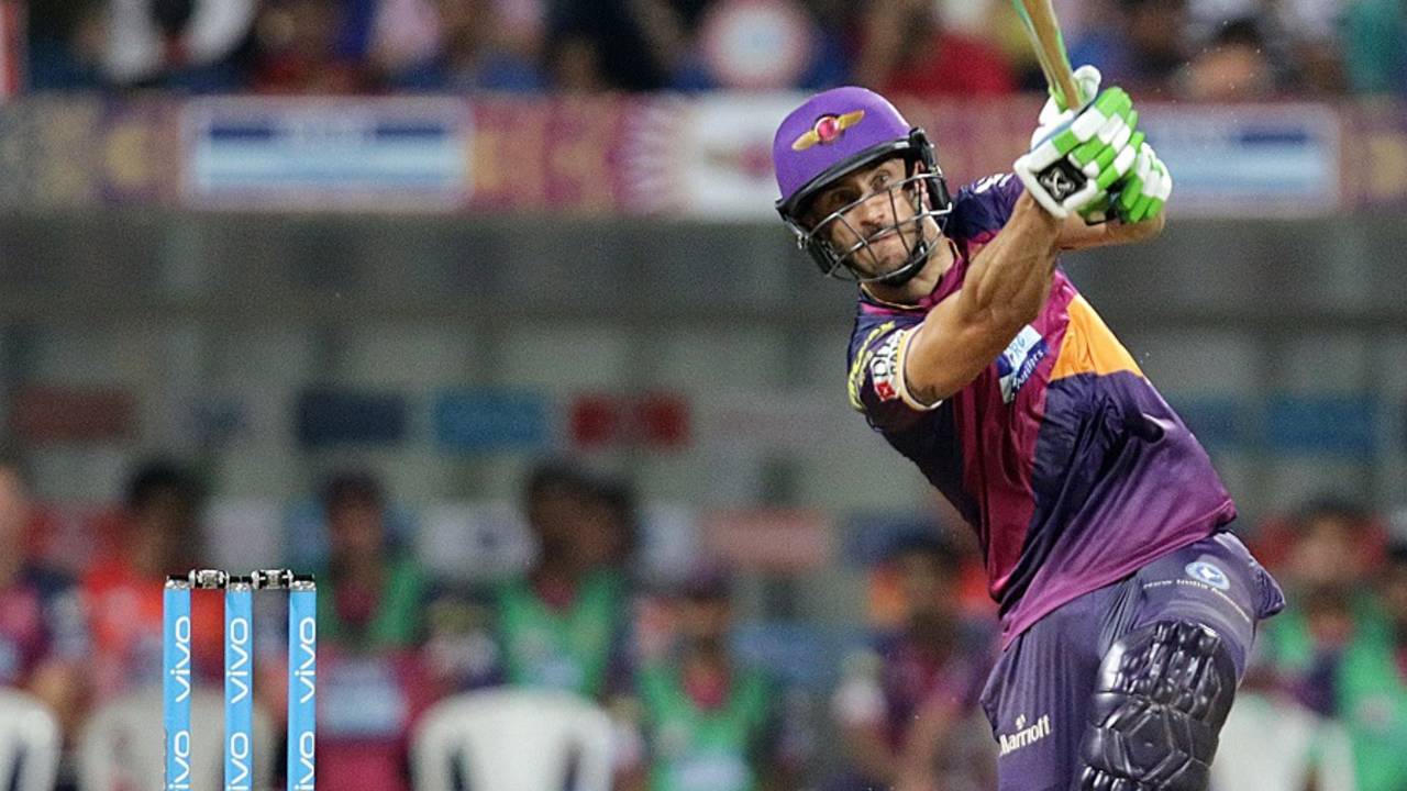 Faf du Plessis helped Rising Pune Supergiants to a comfortable win with a solid 33-ball 34&nbsp;&nbsp;&bull;&nbsp;&nbsp;BCCI