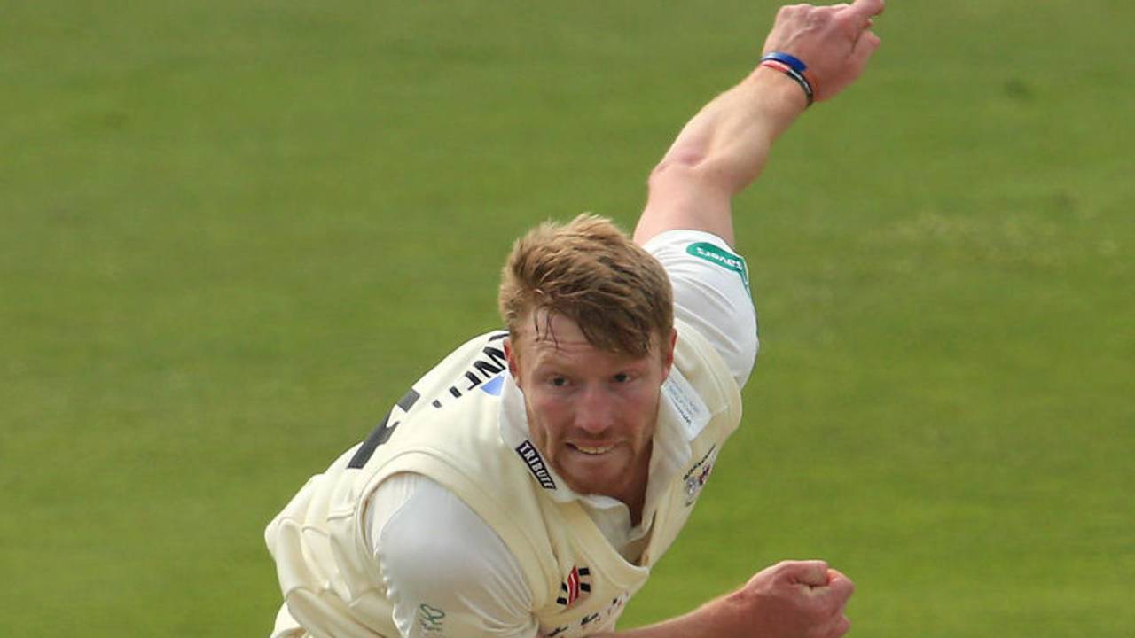 Liam Norwell was in the wickets again, Essex v Gloucestershire, Specsavers Championship Division Two, April 11, 2016
