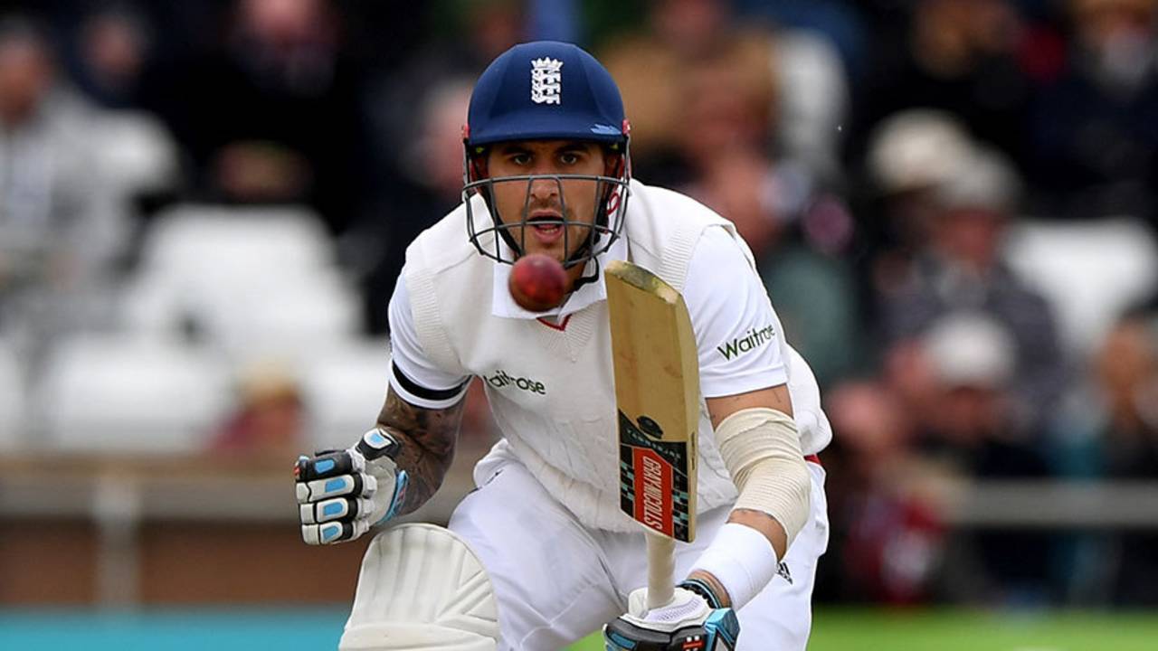 Alex Hales played watchfully for his half-century, England v Sri Lanka, 1st Test, Headingley, 1st day, May 19, 2016