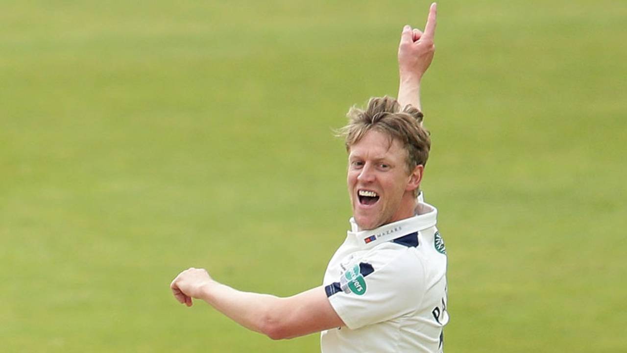 Steven Patterson made the opening breakthrough, Yorkshire v Lancashire, County Championship, Division One, Headingley, 2nd day, May 30, 2016