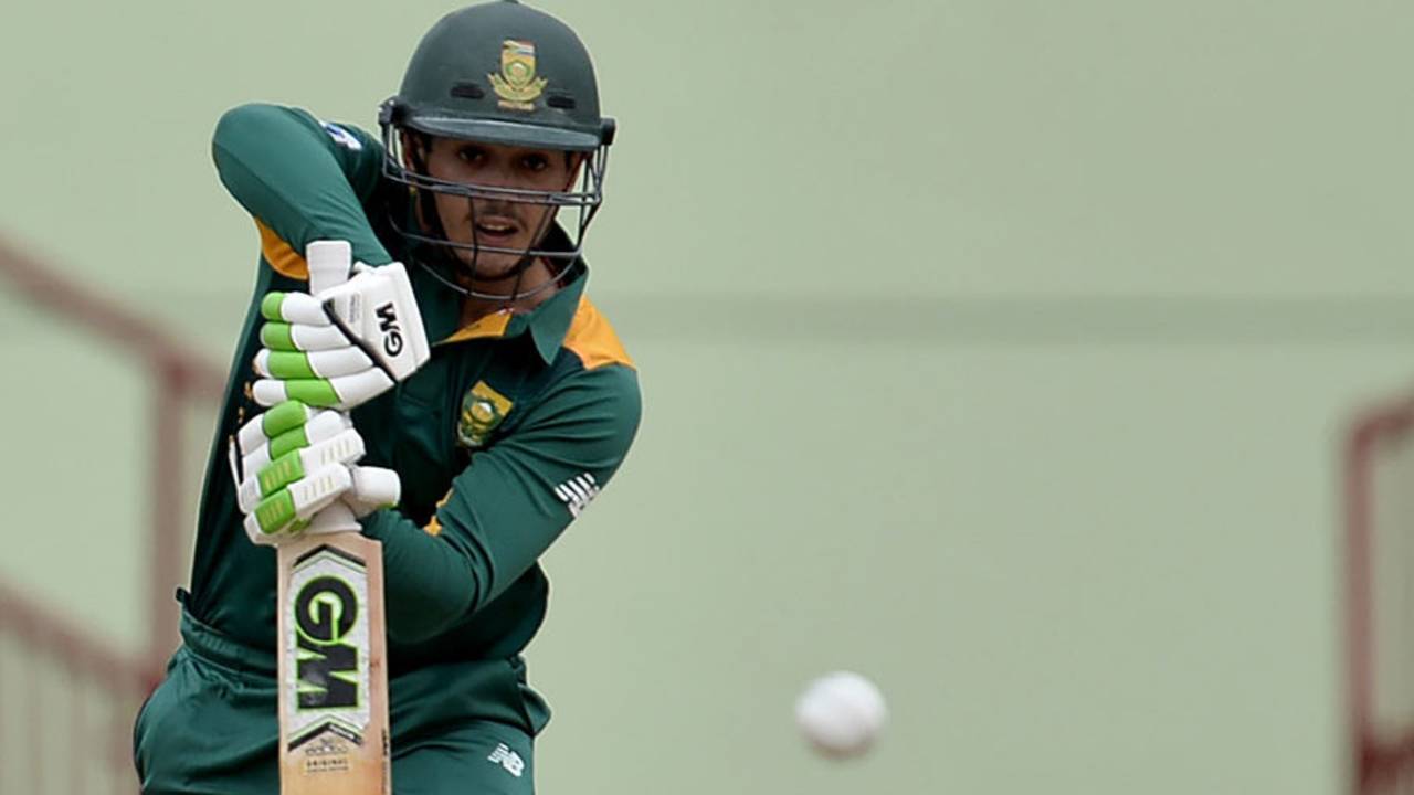 Having opted to bat on a slow pitch, South Africa made a solid start with Hashim Amla and Quinton de Kock adding 52 for the first wicket&nbsp;&nbsp;&bull;&nbsp;&nbsp;AFP