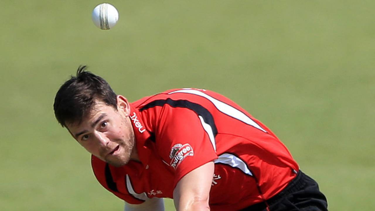 Rob Taylor finished with 4 for 58, Leicestershire v Durham, Royal London Cup, North Group, Grace Road, June 5, 2016