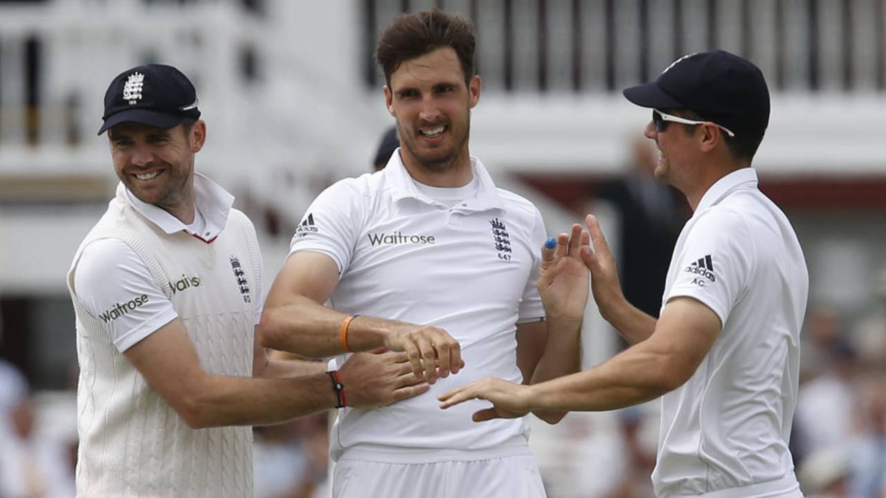 Steven Finn picked up two wickets before the break, England v Sri Lanka, 3rd Investec Test, Lord's, 3rd day, June 11, 2016
