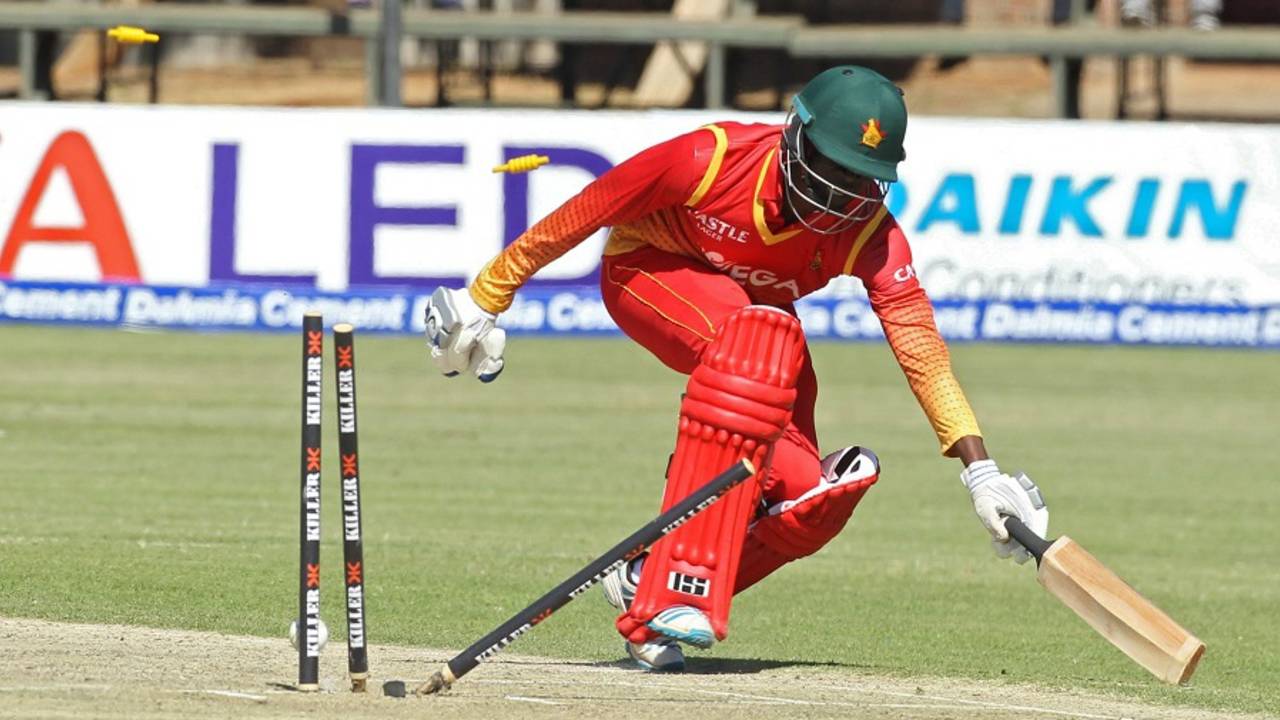Zimbabwe managed to score more than 150 only once in the ODIs against India in June&nbsp;&nbsp;&bull;&nbsp;&nbsp;Associated Press