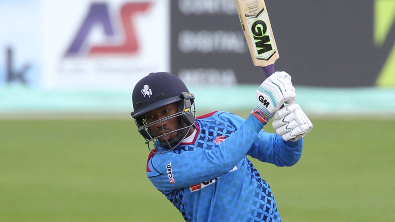 Daniel Bell-Drummond cracked 68 off 51 balls, Kent v Somerset, Royal London Cup, Canterbury, June 14, 2016