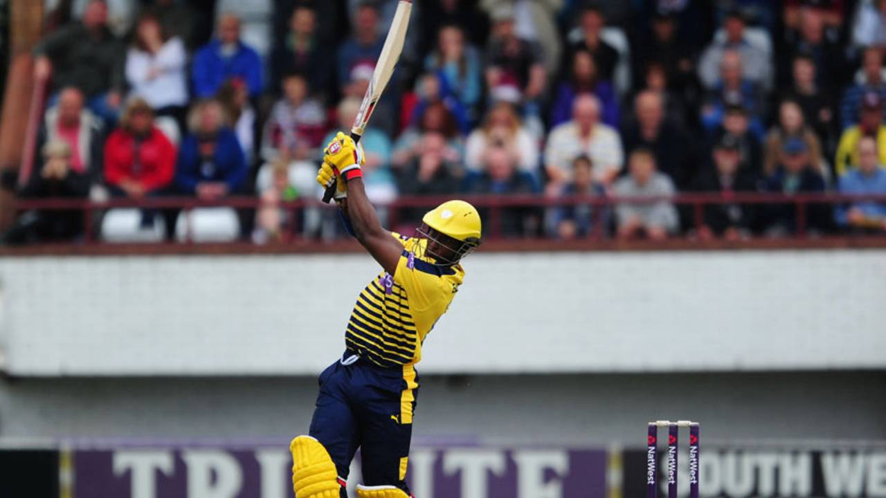 Michael Carberry opens up, Somerset v Hampshire, NatWest T20 Blast, South Group, June 19, 2016