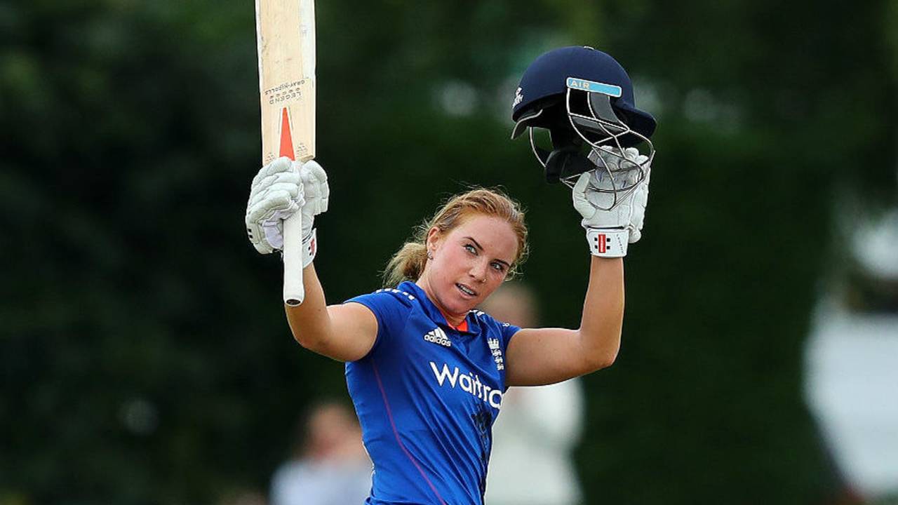Lauren Winfield made a century against Pakistan last summer&nbsp;&nbsp;&bull;&nbsp;&nbsp;Getty Images
