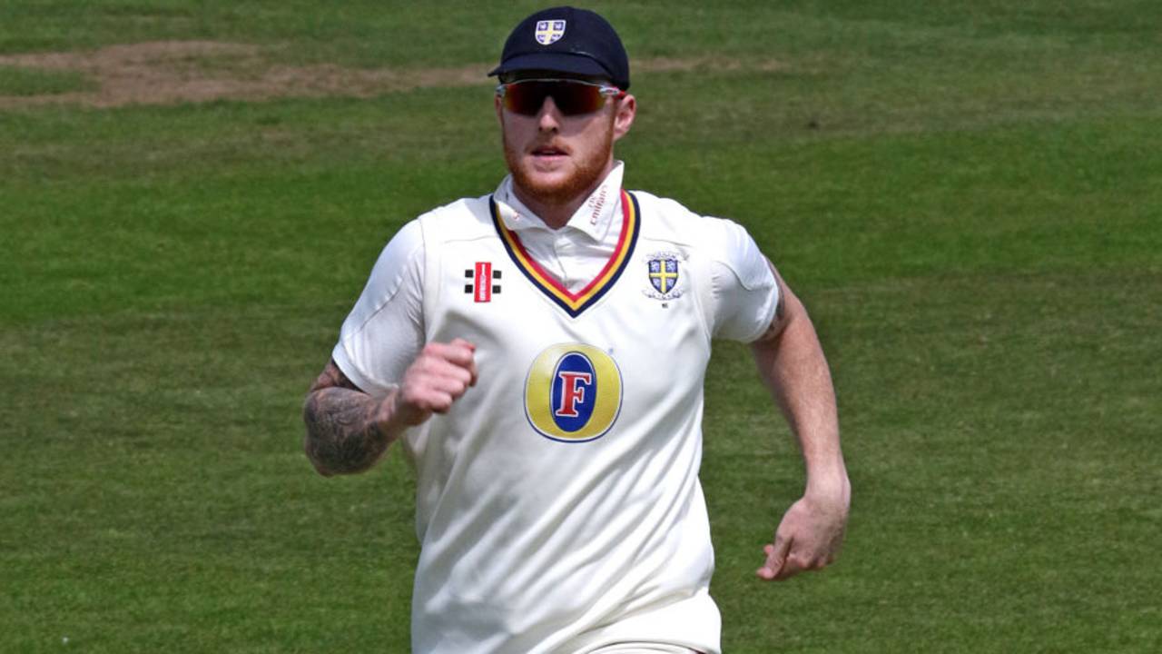 Ben Stokes continued his comeback from injury as 12th man, Durham v Yorkshire, County Championship, Division One, Chester-le-Street, 4th day, June 23, 2016