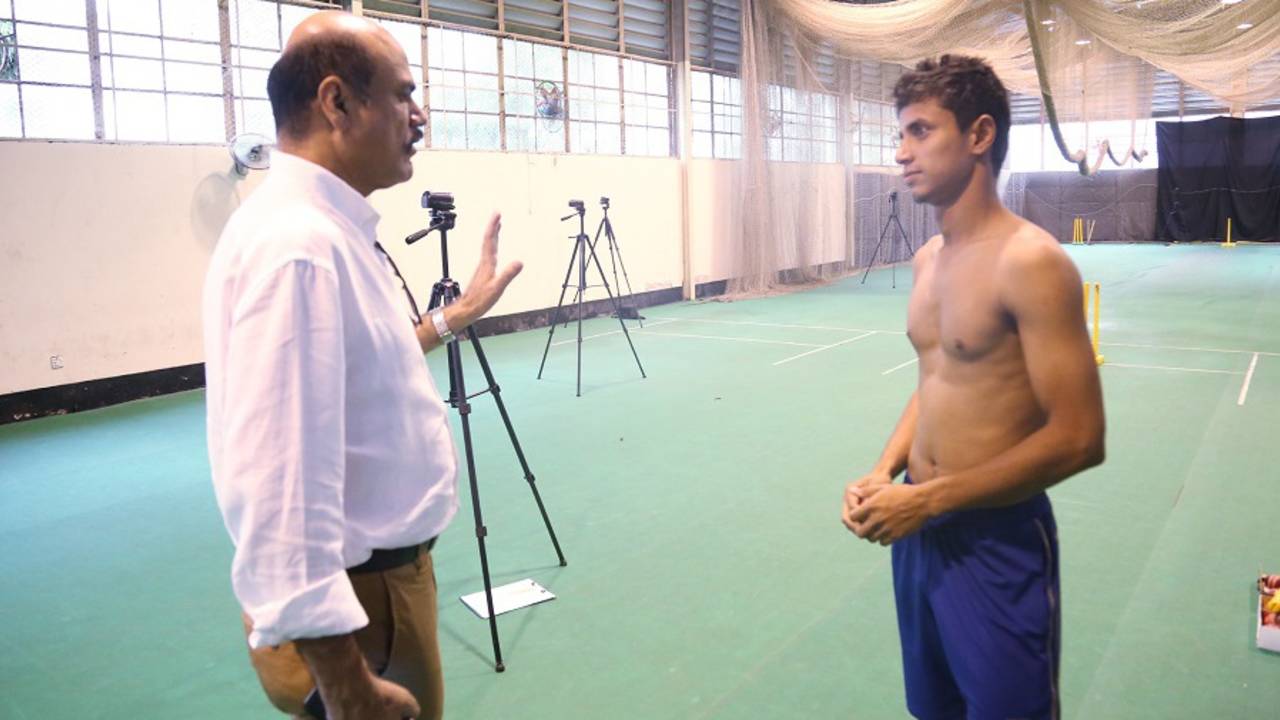 Naeem Islam jnr underwent a test on his bowling action, Mirpur, July 20, 2016