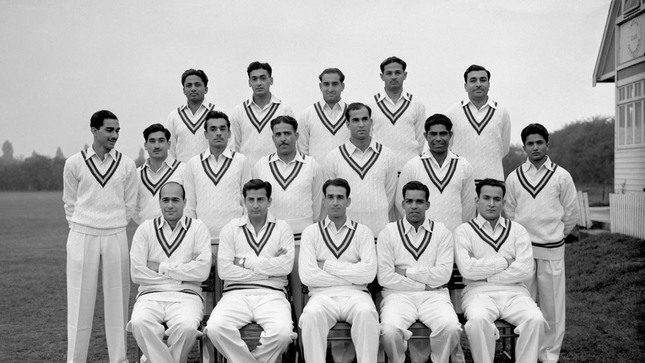 The Pakistan squad at Lord's