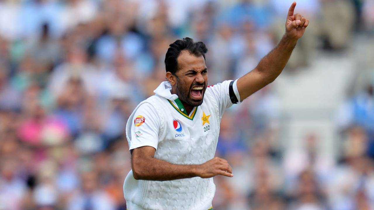 Wahab Riaz removed Joe Root and James Vince in four balls, England v Pakistan, 4th Test, The Oval, 1st day, August 11, 2016