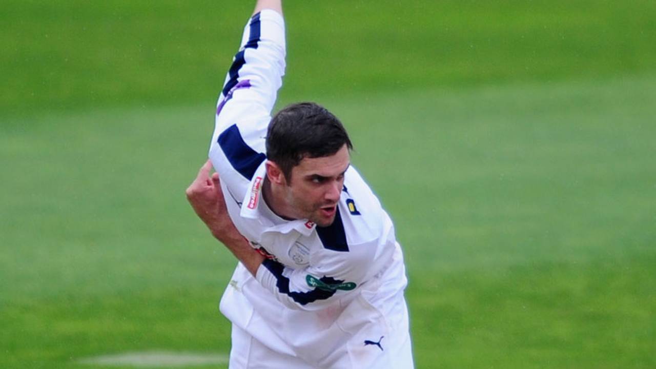 David Wainwright was making his Hampshire debut, Somerset v Hampshire, County Championship, Division One, Taunton, 3rd day, August 25, 2016