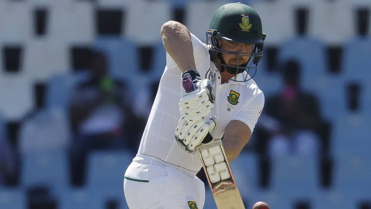 Stiaan van Zyl nudges one to the leg side, South Africa v New Zealand, 2nd Test, Centurion, 2nd day, August 28, 2016
