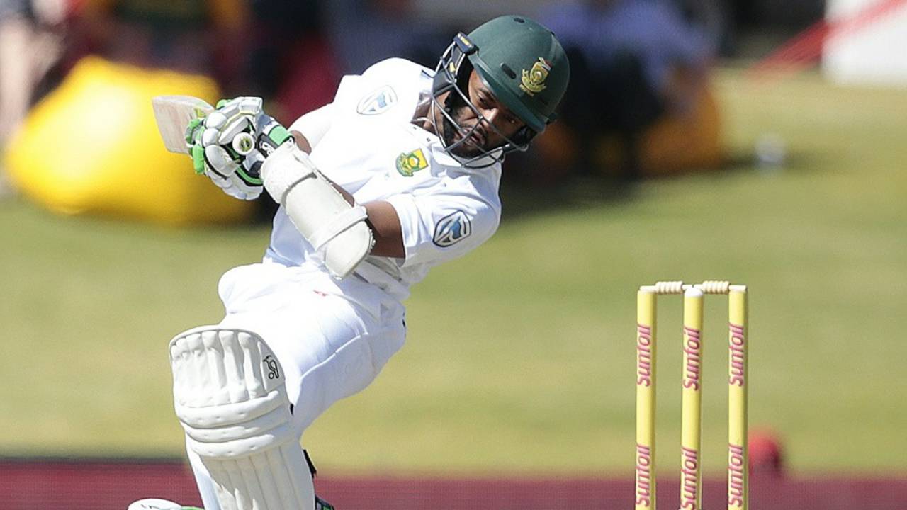 Resuming on 105 for 6 with an overnight lead of 372 runs, South Africa batted for an hour on the fourth morning&nbsp;&nbsp;&bull;&nbsp;&nbsp;AFP