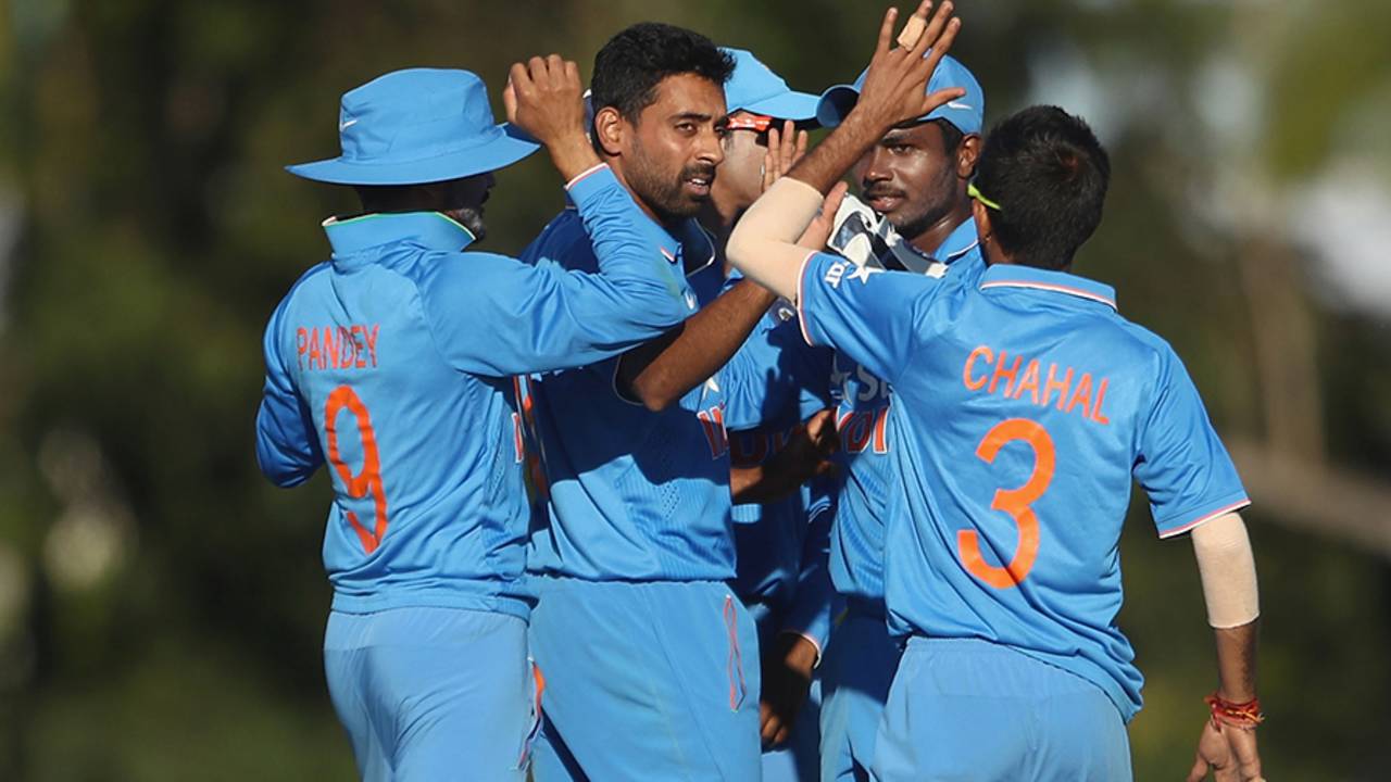 Dhawal Kulkarni had returns of 2 for 22, Australia A v India A, Quadrangular A-team one-day series, final, Mackay, September 4, 2016
