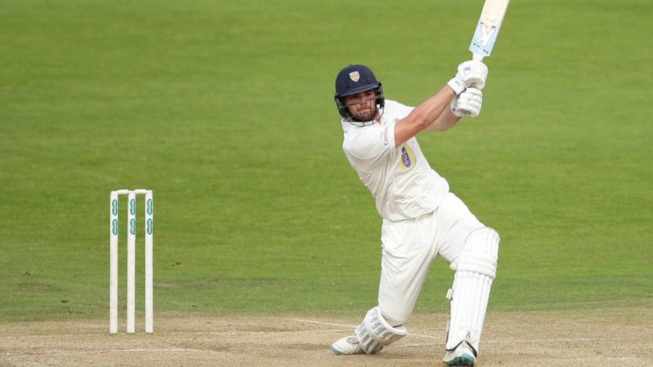 Ryan Pringle struck a defiant, unbeaten half-century, Yorkshire v Durham, County Championship, Division One, Headingley, 4th day, September 8, 2016