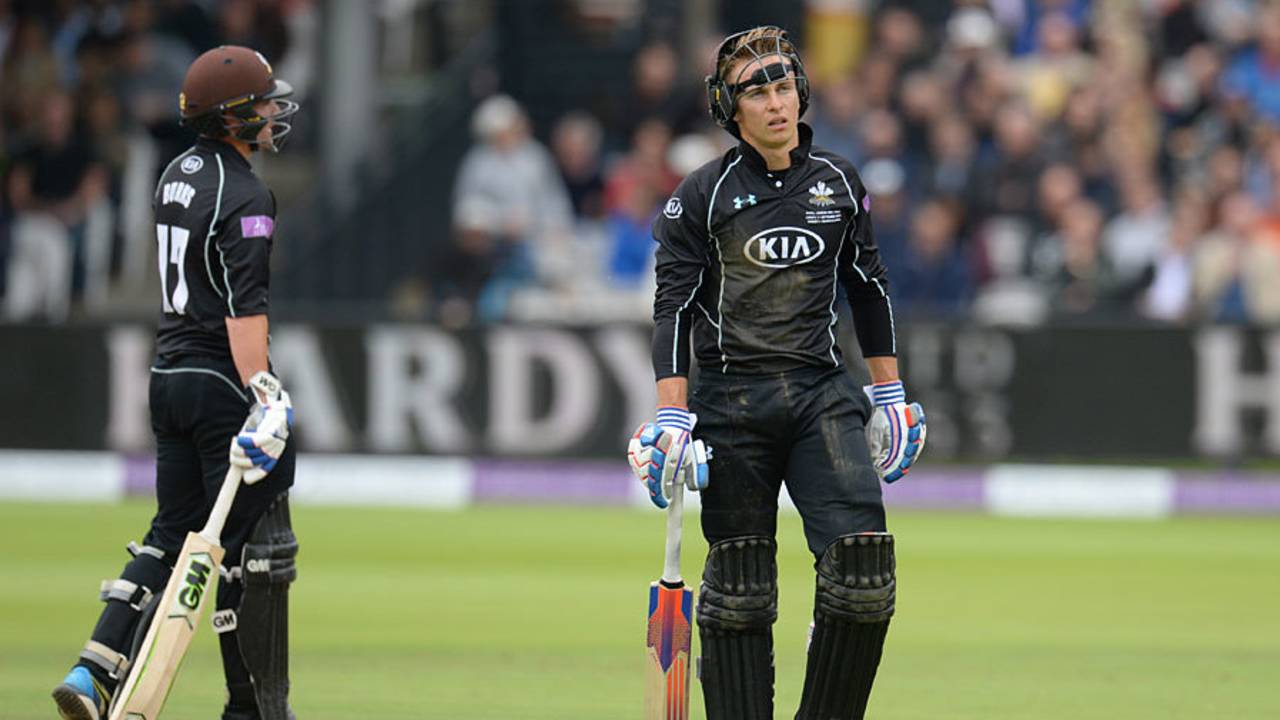 Surrey lost 8 for 37 to see their hopes of silverware evaporate&nbsp;&nbsp;&bull;&nbsp;&nbsp;Getty Images