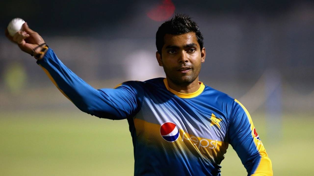 Umar Akmal was back training with the Pakistan squad&nbsp;&nbsp;&bull;&nbsp;&nbsp;Getty Images