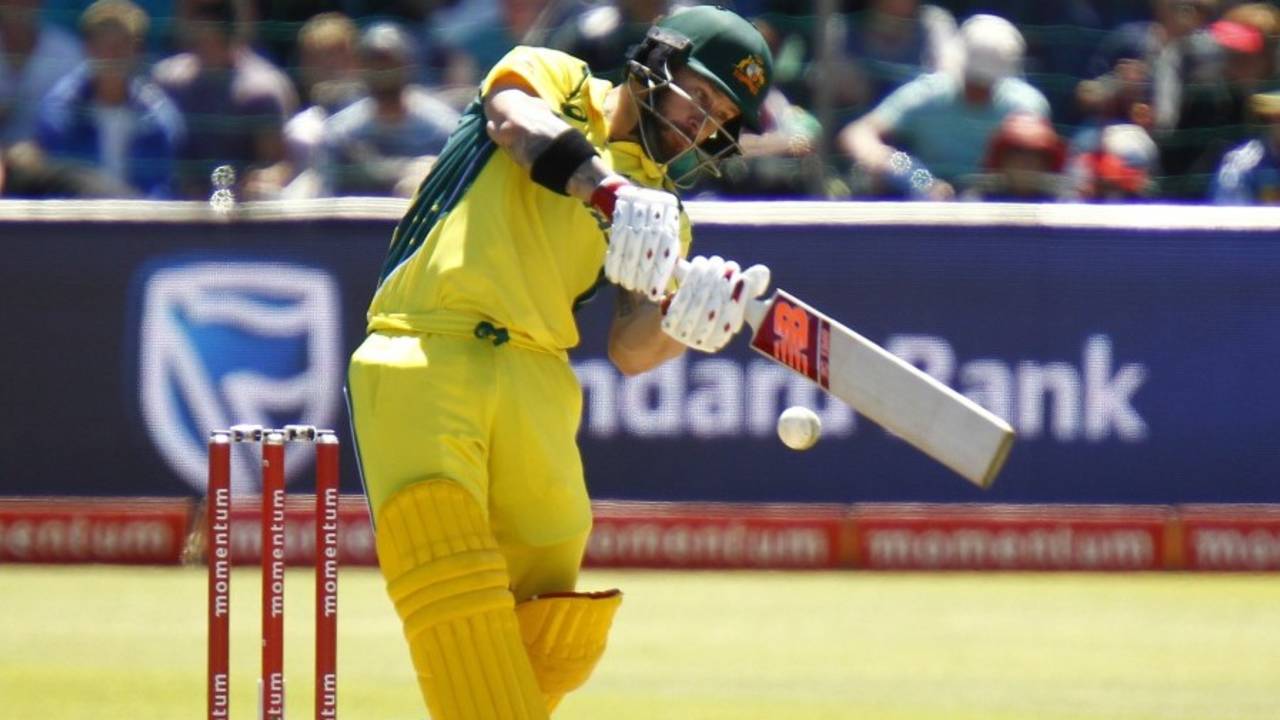 Matthew Wade top-scored with 52, South Africa v Australia, 4th ODI, Port Elizabeth, October 9, 2016