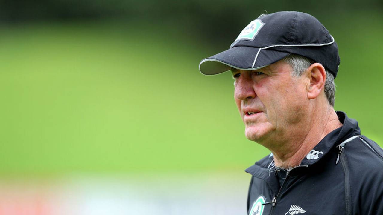 John Wright, New Zealand coach, New Zealand v South Africa, 2nd Test, Wellington, March 24, 2012