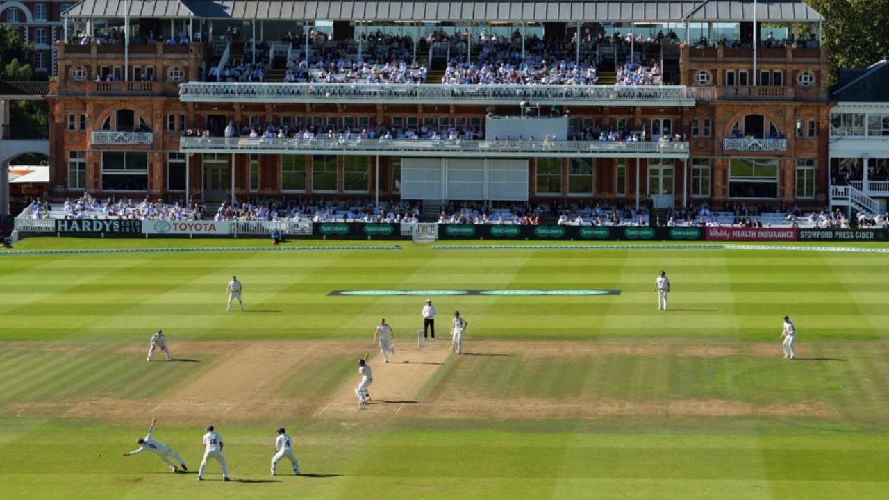 A general view of the Middlesex-Yorkshire game, Middlesex v Yorkshire, County Championship, Division One, Lord's, September 23, 2016