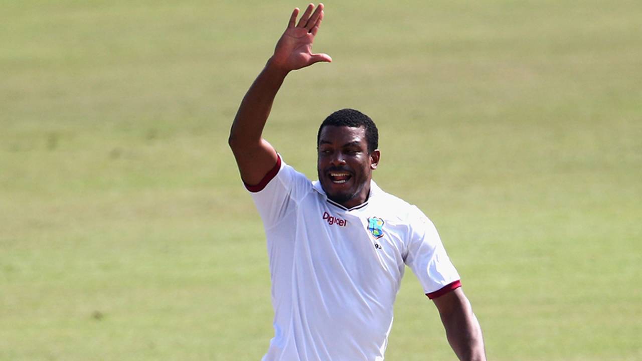 West Indies were asked to bowl in Sharjah, but before they could rue their luck, Shannon Gabriel picked up two wickets in the very first over&nbsp;&nbsp;&bull;&nbsp;&nbsp;Getty Images