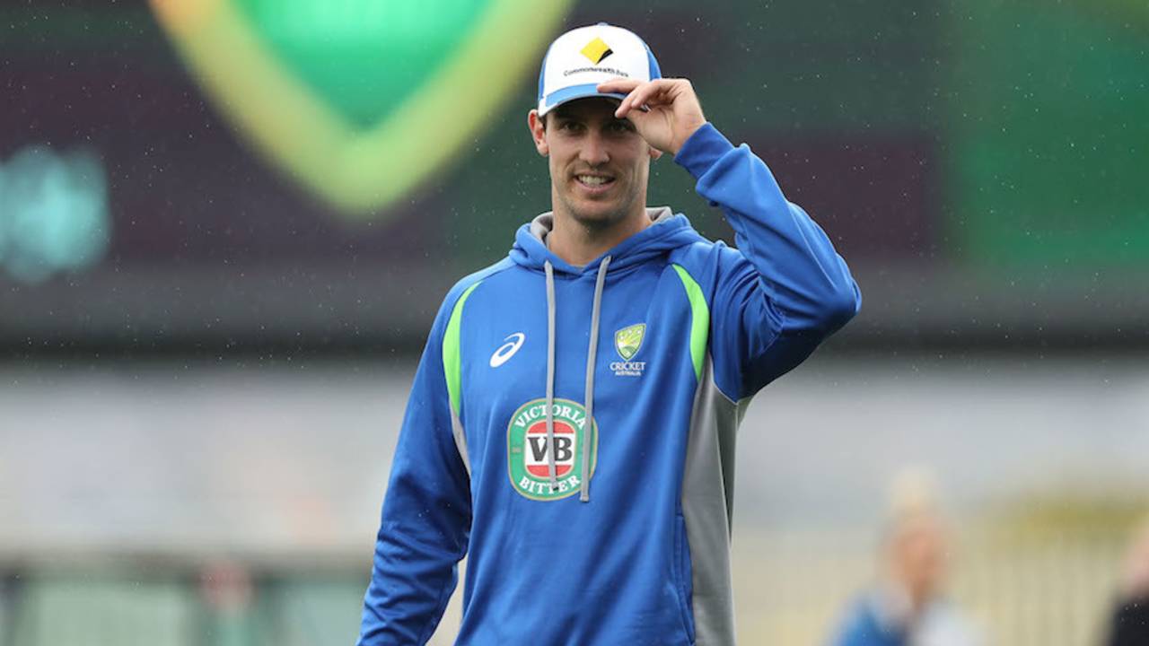 Mitchell Marsh was dropped from the XI, Australia v South Africa, 2nd Test, Hobart, 1st day, November 12, 2016