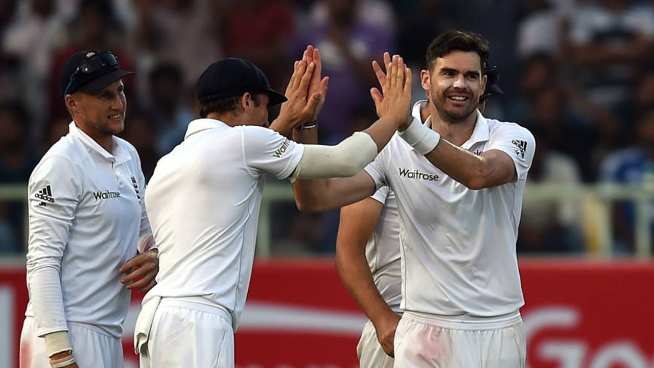 James Anderson was not among the candidates for the Test captaincy, which went to Joe Root&nbsp;&nbsp;&bull;&nbsp;&nbsp;AFP