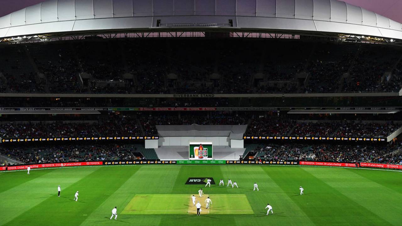 A view of the Adelaide Oval, Australia v South Africa, 3rd Test, Adelaide, 2nd day, November 25, 2016