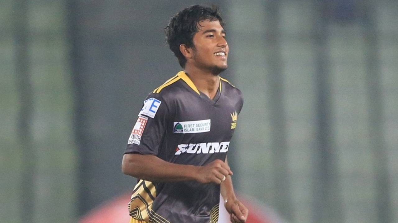 File photo - 17-year old Afif Hossain struck a ton on his first-class debut en route to collecting his maiden Man-of-the-Match award&nbsp;&nbsp;&bull;&nbsp;&nbsp;BCB