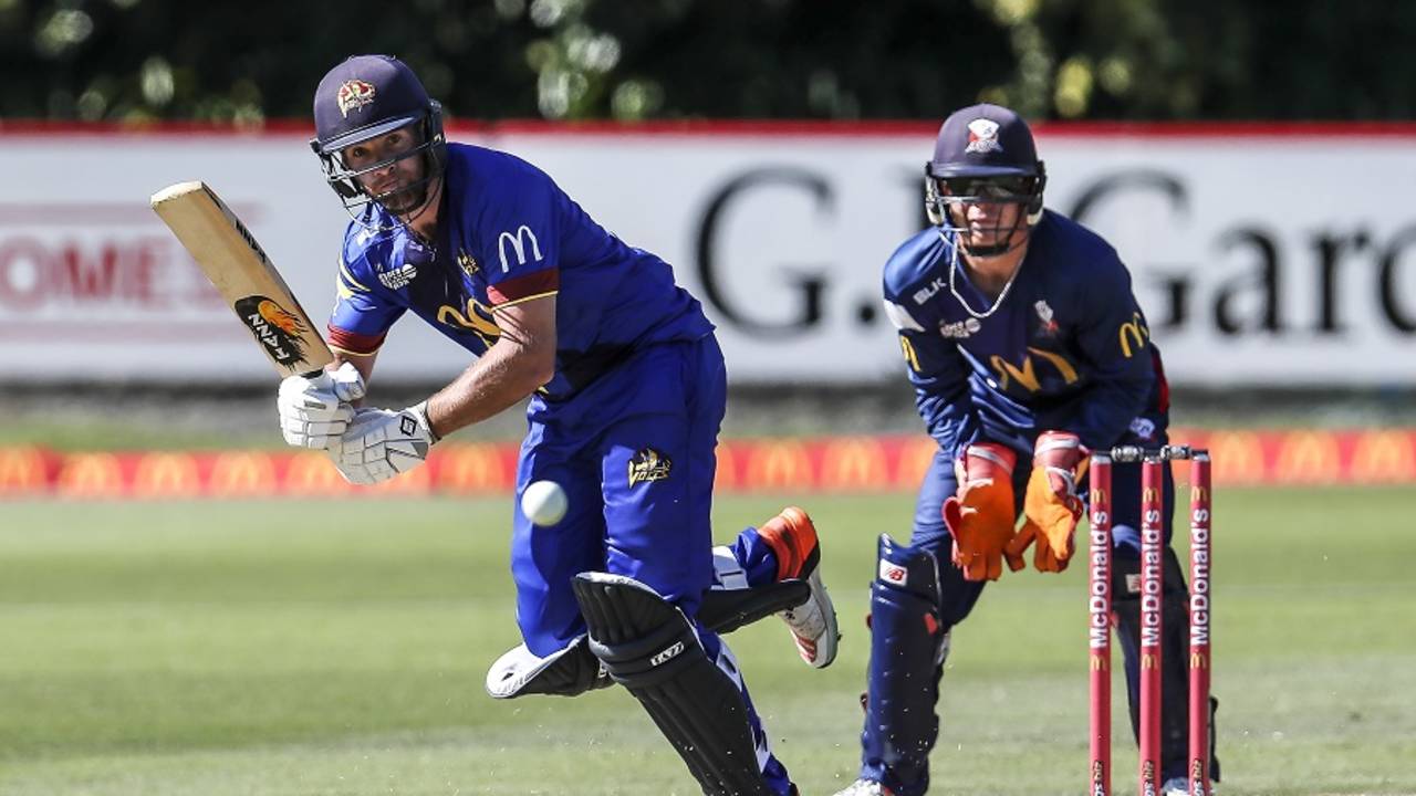 Brad Wilson scored 26 runs off 17 balls, Auckland v Otago, Super Smash, Auckland, Dec 4, 2016