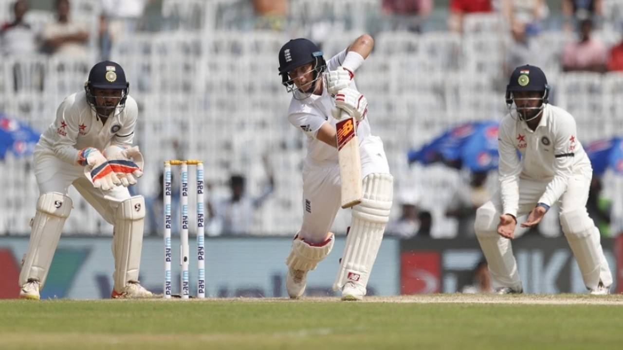 Joe Root's classy strokeplay was just as likely to get applause from the Chepauk crowd as a wicket for the hosts&nbsp;&nbsp;&bull;&nbsp;&nbsp;Associated Press