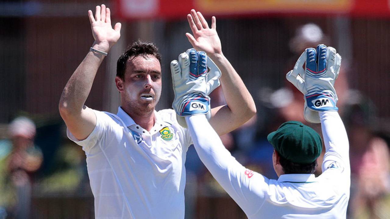 Faf du Plessis heaped praised on his trio of pace bowlers after the 206-run victory&nbsp;&nbsp;&bull;&nbsp;&nbsp;AFP