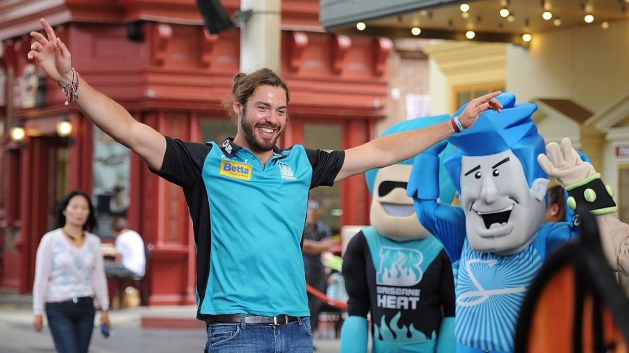 Nick Buchanan at a promotional event, Gold Coast, October 19, 2015