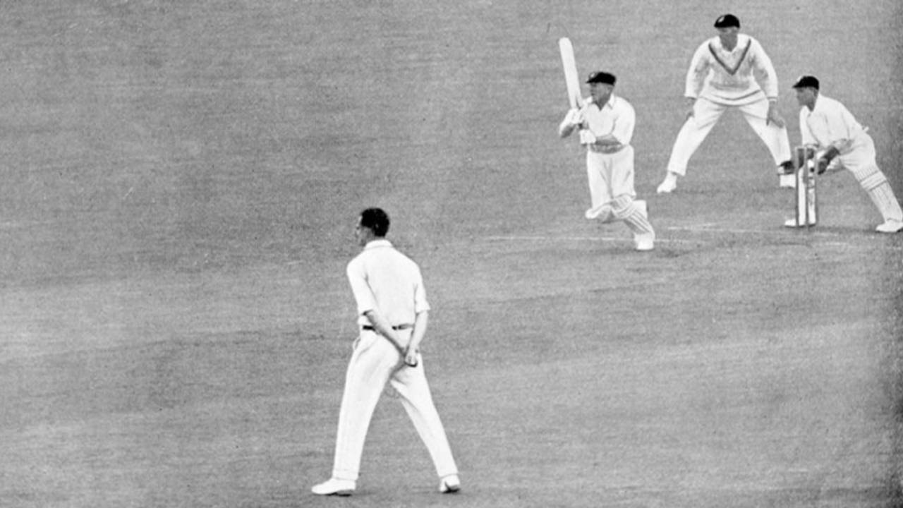 Charles Macartney on his way to a hundred before lunch, England v Australia, 3rd Test, Headingley, 1st day, July 10, 1926