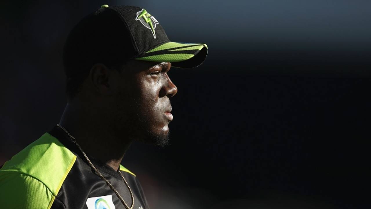 Carlos Brathwaite left the Big Bash League to play domestic cricket in West Indies, which also clashes with the PSL&nbsp;&nbsp;&bull;&nbsp;&nbsp;Getty Images