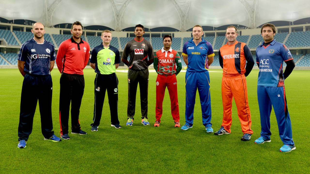 The captains of the eight participating teams in the Desert T20&nbsp;&nbsp;&bull;&nbsp;&nbsp;Desert T20