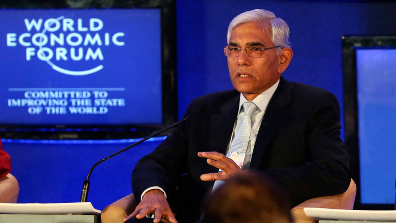 Vinod Rai speaks at a World Economic Forum meeting in Gurgaon in November 2012&nbsp;&nbsp;&bull;&nbsp;&nbsp;Associated Press