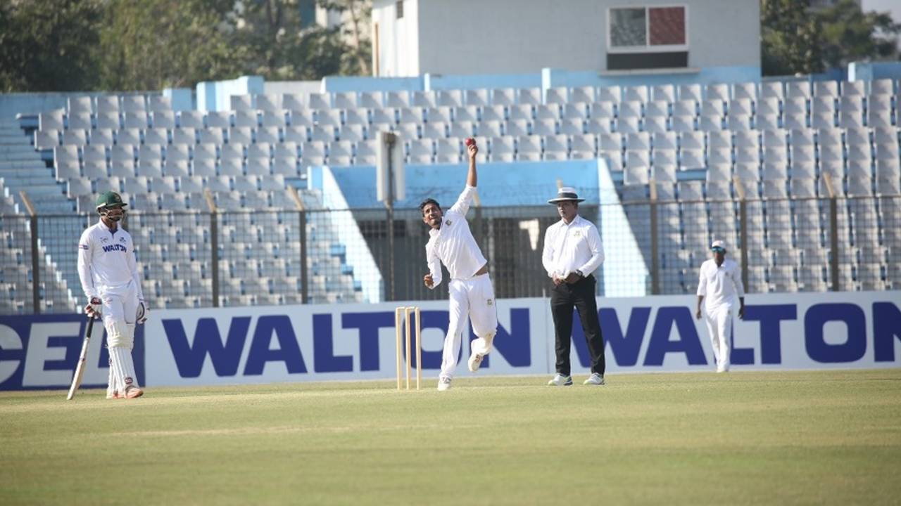 Sunzamul Islam took every wicket that fell to a bowler in the second innings&nbsp;&nbsp;&bull;&nbsp;&nbsp;Milton Ahmed