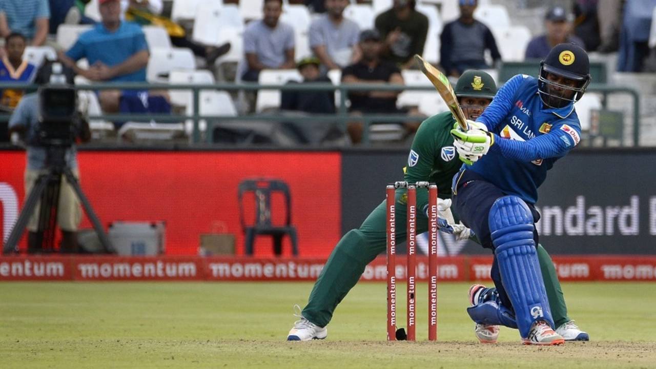 Upul Tharanga fulfilled a long-held ambition of scoring a century in South Africa&nbsp;&nbsp;&bull;&nbsp;&nbsp;AFP