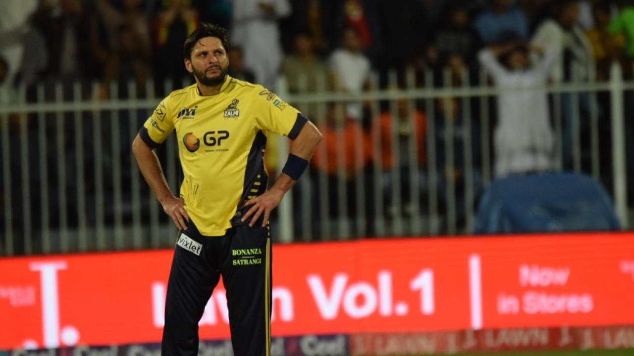 Shahid Afridi had announced earlier in the PSL that he will not be playing any more international cricket&nbsp;&nbsp;&bull;&nbsp;&nbsp;PSL