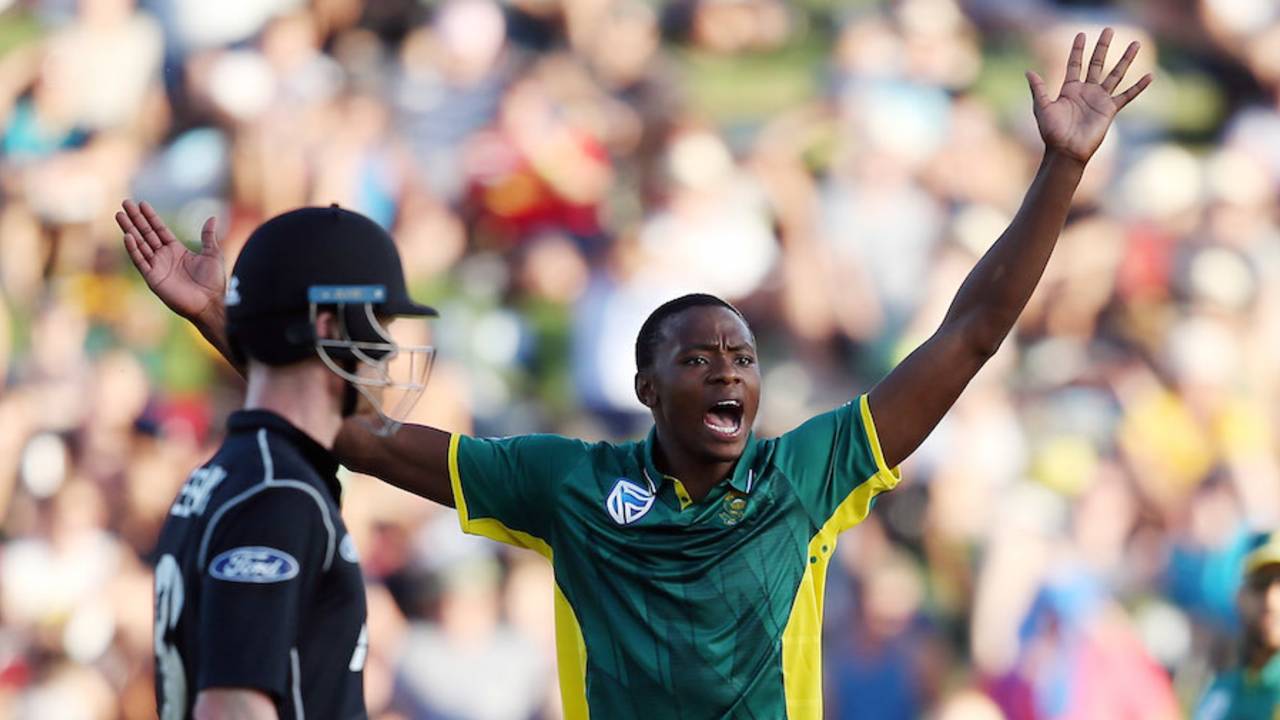 Kagiso Rabada adds another dimension to South Africa's attack but may need to be handled with care&nbsp;&nbsp;&bull;&nbsp;&nbsp;AFP