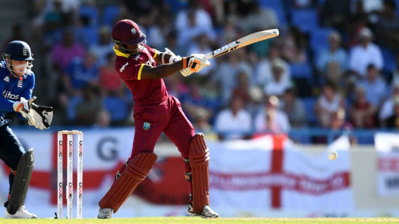 Jason Mohammed's half-century kept West Indies afloat, West Indies v England, 1st ODI, Antigua, March 3, 2017