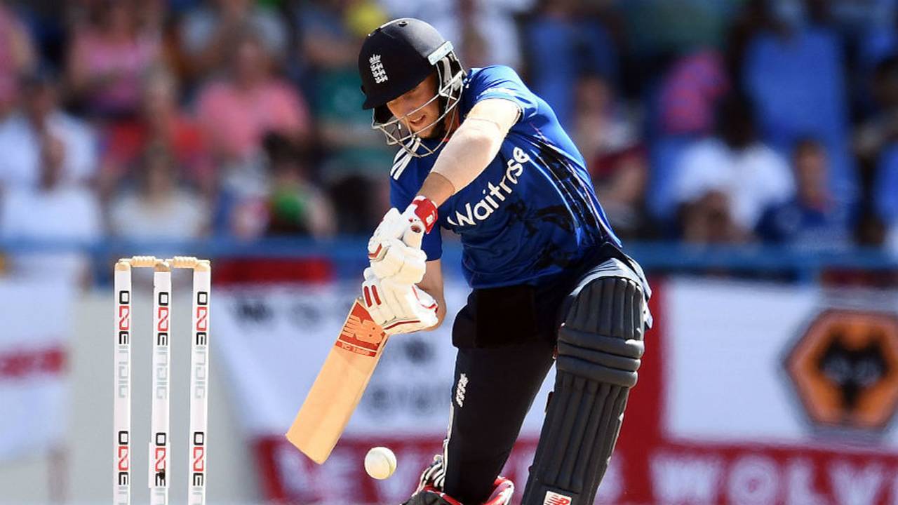 Joe Root's half-century anchored England's run-chase, West Indies v England, 2nd ODI, Antigua, March 5, 2017