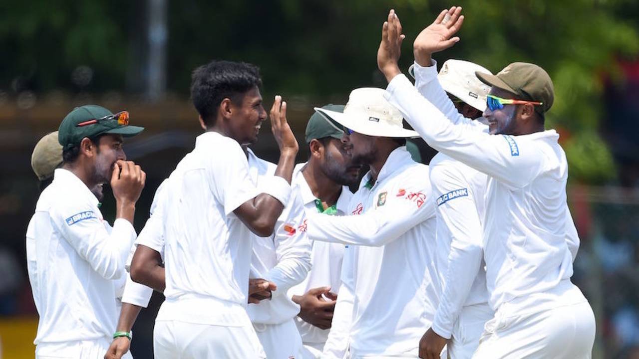 Mustafizur Rahman jolted Sri Lanka with regular blows, Sri Lanka v Bangladesh, 2nd Test, Colombo, 4th day, March 18, 2017